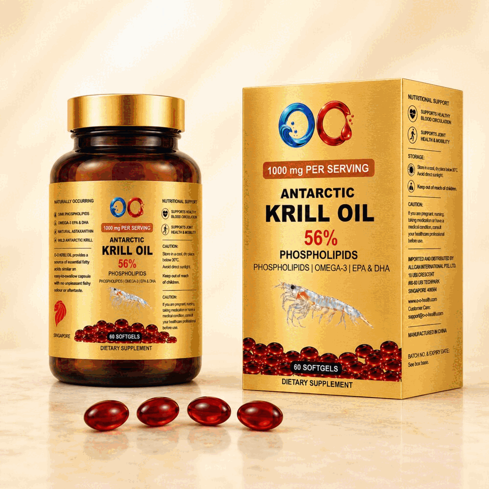 O-O Premium Antarctic Krill Oil